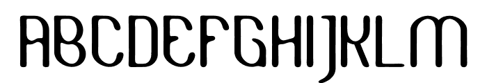 Shighar Font UPPERCASE