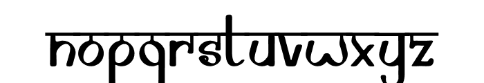 Shighar Font LOWERCASE