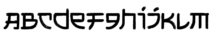 Shikamaru Font LOWERCASE