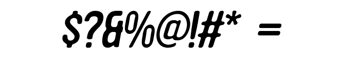 ShilkmenRounded-Italic Font OTHER CHARS