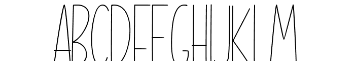 Shine Brighter Sans Font UPPERCASE