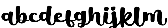 Shine Brighter Script Font LOWERCASE