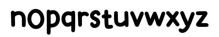 Shine Star Font LOWERCASE