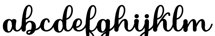 ShineBright Font LOWERCASE