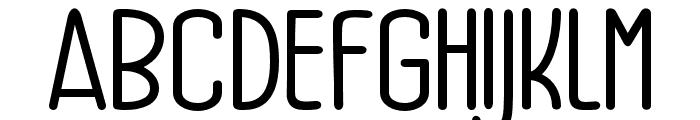 ShineNatureSans-Regular Font LOWERCASE