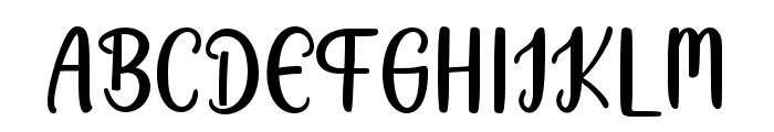 Shinepride Font UPPERCASE