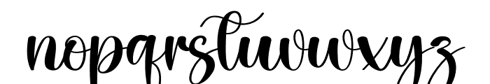 Shining Pearls Font LOWERCASE