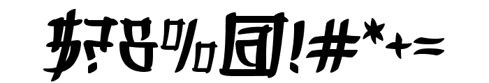Shinkai-Regular Font OTHER CHARS