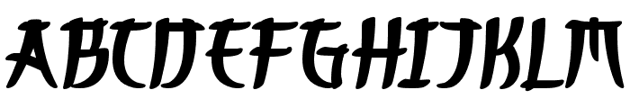 Shinkai-Regular Font UPPERCASE