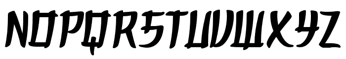 Shinkai-Regular Font UPPERCASE