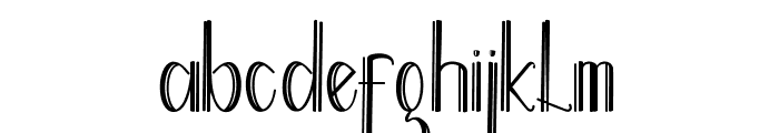 Shinthia Sans Font LOWERCASE