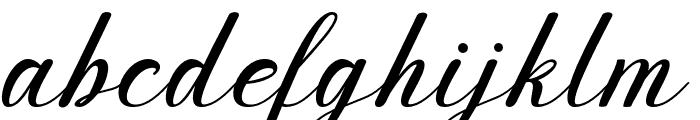 Shinthop Font LOWERCASE