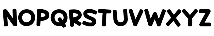 Shiny Stain Font LOWERCASE