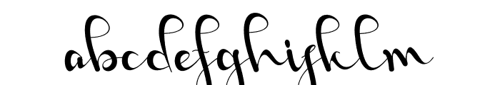 Shiny Valentine Font LOWERCASE