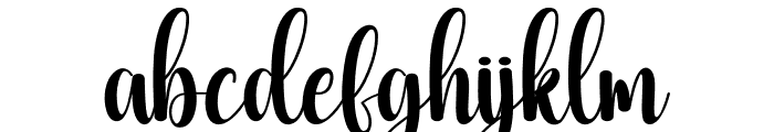 Shiny Wedding Font LOWERCASE