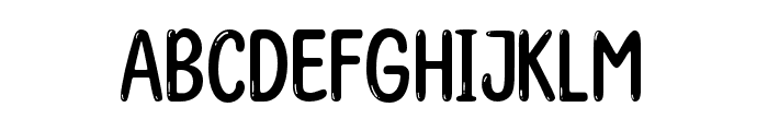 ShinyFlakes-Regular Font UPPERCASE