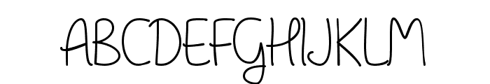 Ships in the Night Font UPPERCASE