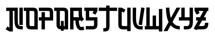 Shirataki Font UPPERCASE