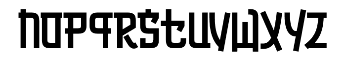 Shirataki Font LOWERCASE