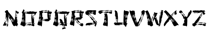 Shirazu-Regular Font UPPERCASE