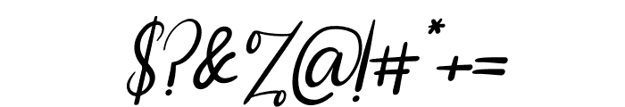 Shitti Beauty Italic Font OTHER CHARS