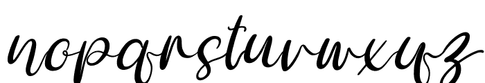 Shitti Beauty Italic Font LOWERCASE