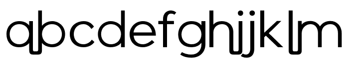 Shnean Regular Font LOWERCASE