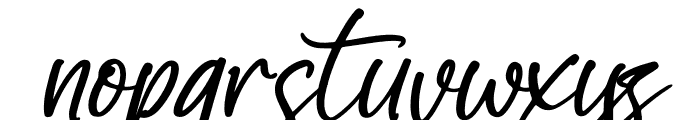 Sh?nttany Italic Font LOWERCASE