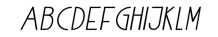 Shoal Bold Oblique Font LOWERCASE