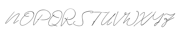 Shobaro Regular Font UPPERCASE