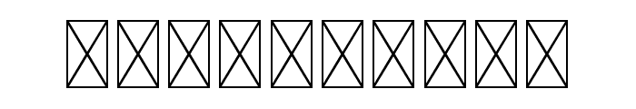 Shock Block Symbols Font OTHER CHARS