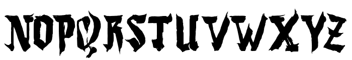 ShodoGothic Font UPPERCASE