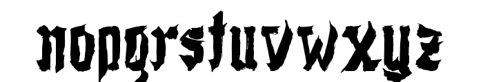 ShodoGothic Font LOWERCASE
