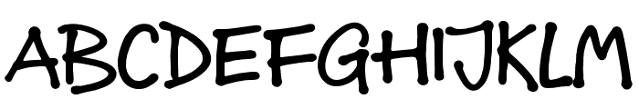 ShoegazeAlt03 Font UPPERCASE