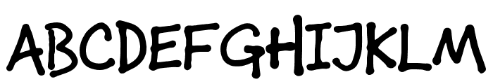 ShoegazeRegular Font UPPERCASE