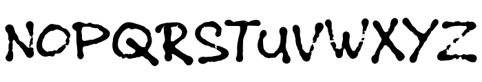 ShoegazeTexturedAlt01 Font LOWERCASE