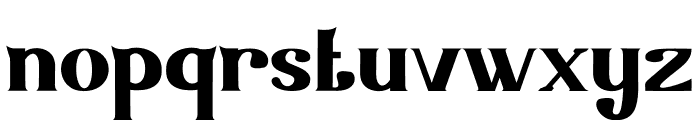 Shogdish Font LOWERCASE