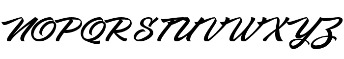 Sholjum-Regular Font UPPERCASE