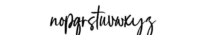 Shonata Font LOWERCASE