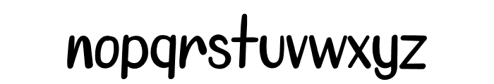 Shooting Star Bold Font LOWERCASE
