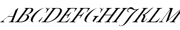 Shotcuty Italic Font UPPERCASE
