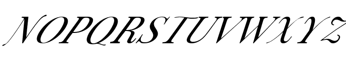 Shotcuty Italic Font UPPERCASE