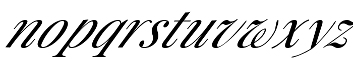 Shotcuty Italic Font LOWERCASE