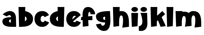 Show Comic Font LOWERCASE