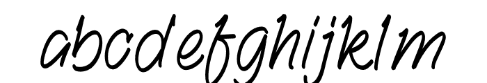 Showa Twilight Regular Font LOWERCASE