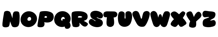 Showtoon Font UPPERCASE