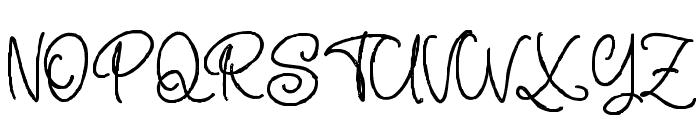 Shriya Font UPPERCASE