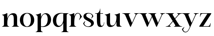 Shunsine-Regular Font LOWERCASE