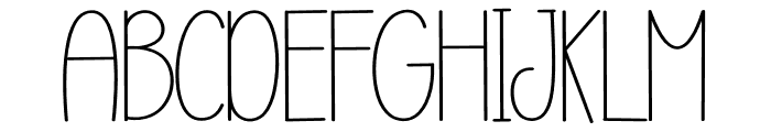 Shunsine Font LOWERCASE