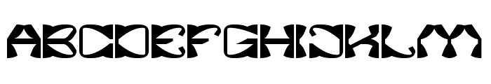 Shuriken Ninja Bold Font UPPERCASE